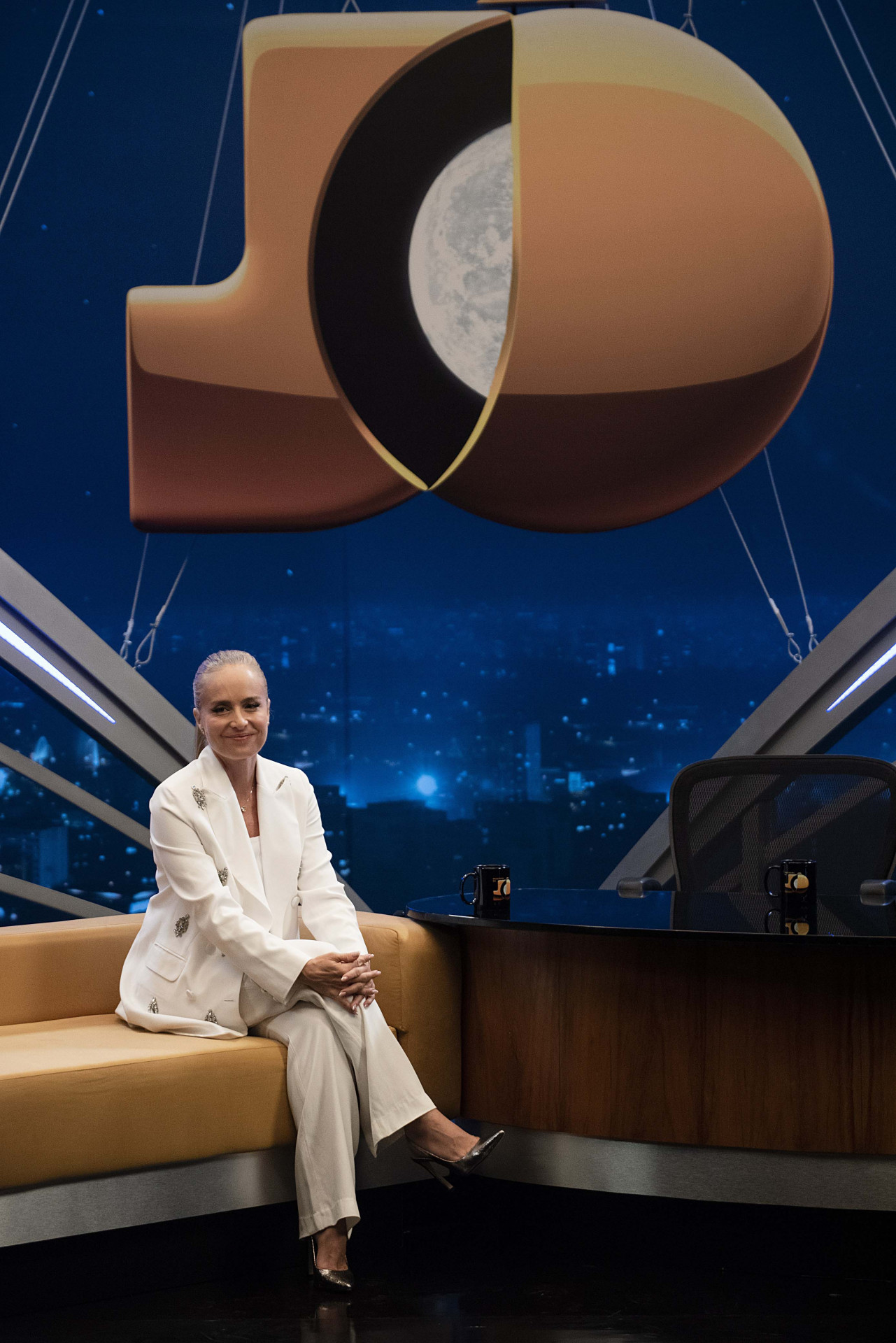 Angelica participa de documentário sobre vida e obra de Jô Soares - TV Globo / Camilla Maia