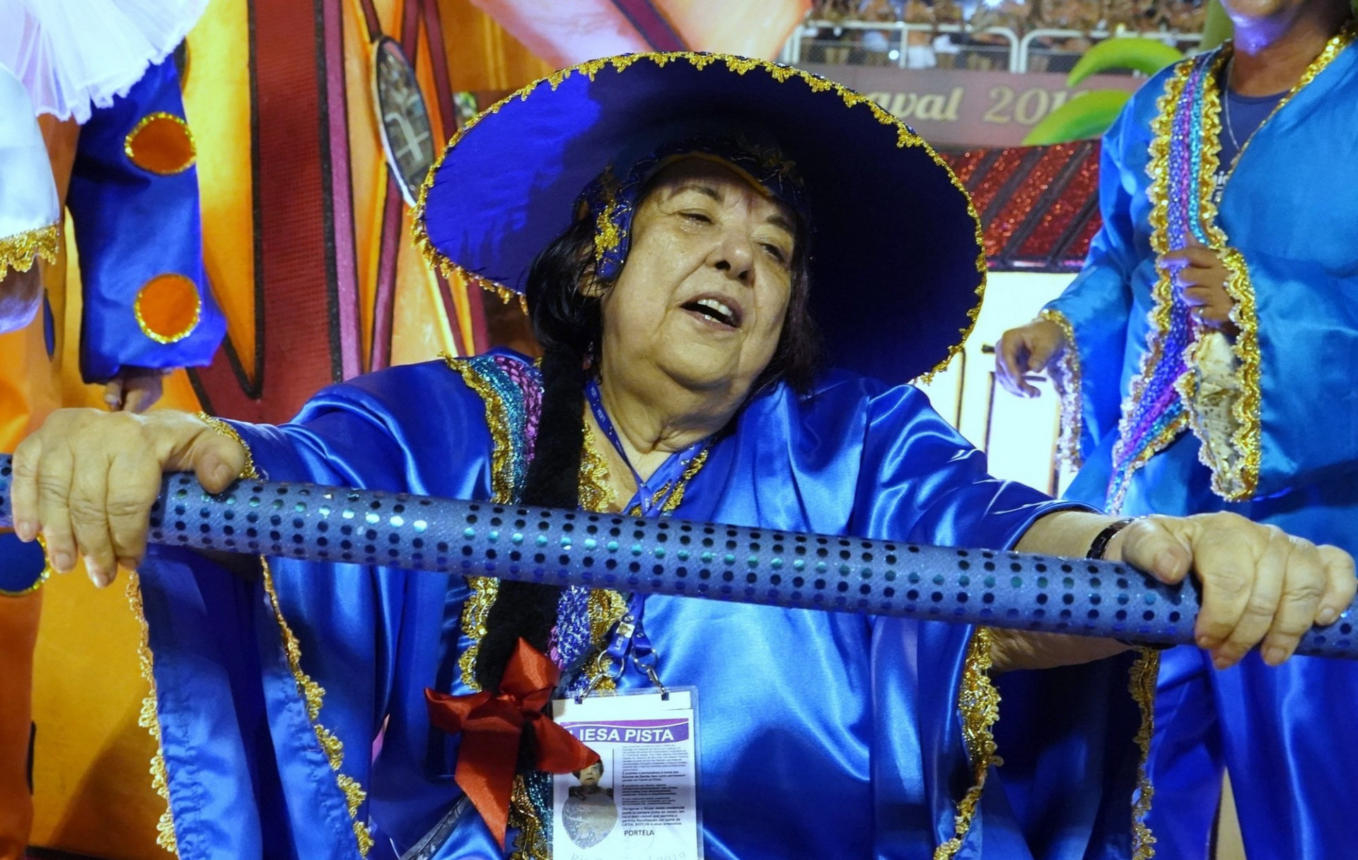 Rosa Magalh&atilde;es assinou o desfile de 2019 da Portela, com o enredo 'Na Madureira Modern&iacute;ssima, Hei Sempre de Ouvir Cantar Uma Sabi&aacute;' - Wigder Frota