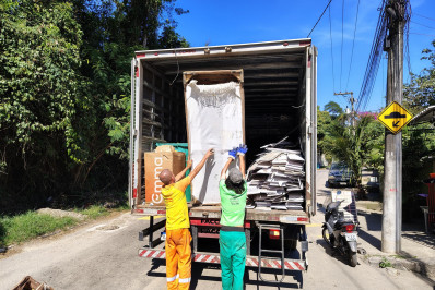 Clin realiza no Jacaré mais uma ação do projeto Bota Fora