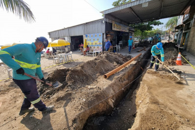 Orla da Praia das Pedrinhas receberá nova infraestrutura de saneamento