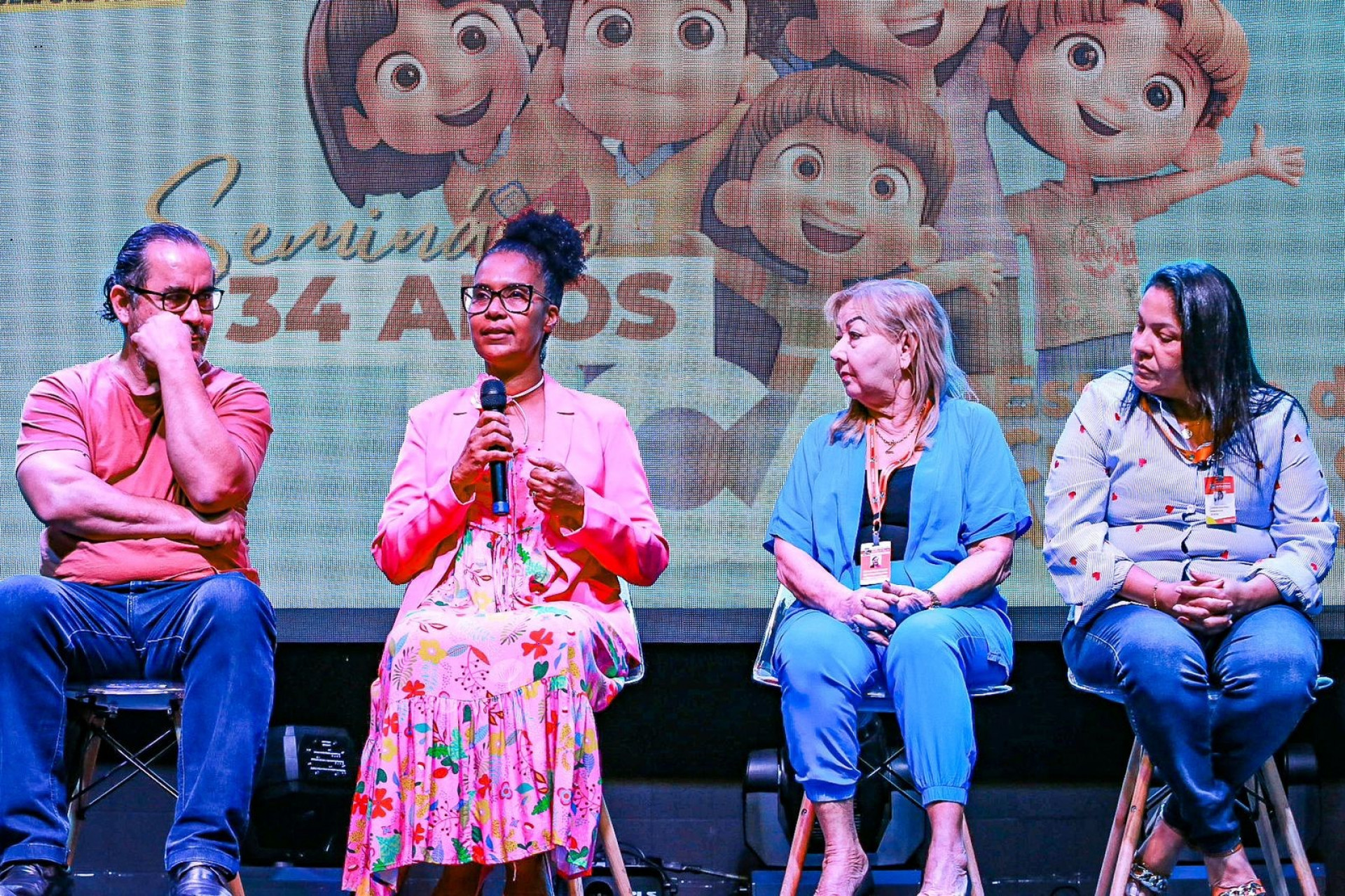 O semin&aacute;rio abordou assuntos relacionados ao ECA como: a apresenta&ccedil;&atilde;o de sua hist&oacute;ria; sua evolu&ccedil;&atilde;o e import&acirc;ncia para promo&ccedil;&atilde;o e defesa dos direitos da crian&ccedil;a e do adolescente - Rafael Barreto / PMBR