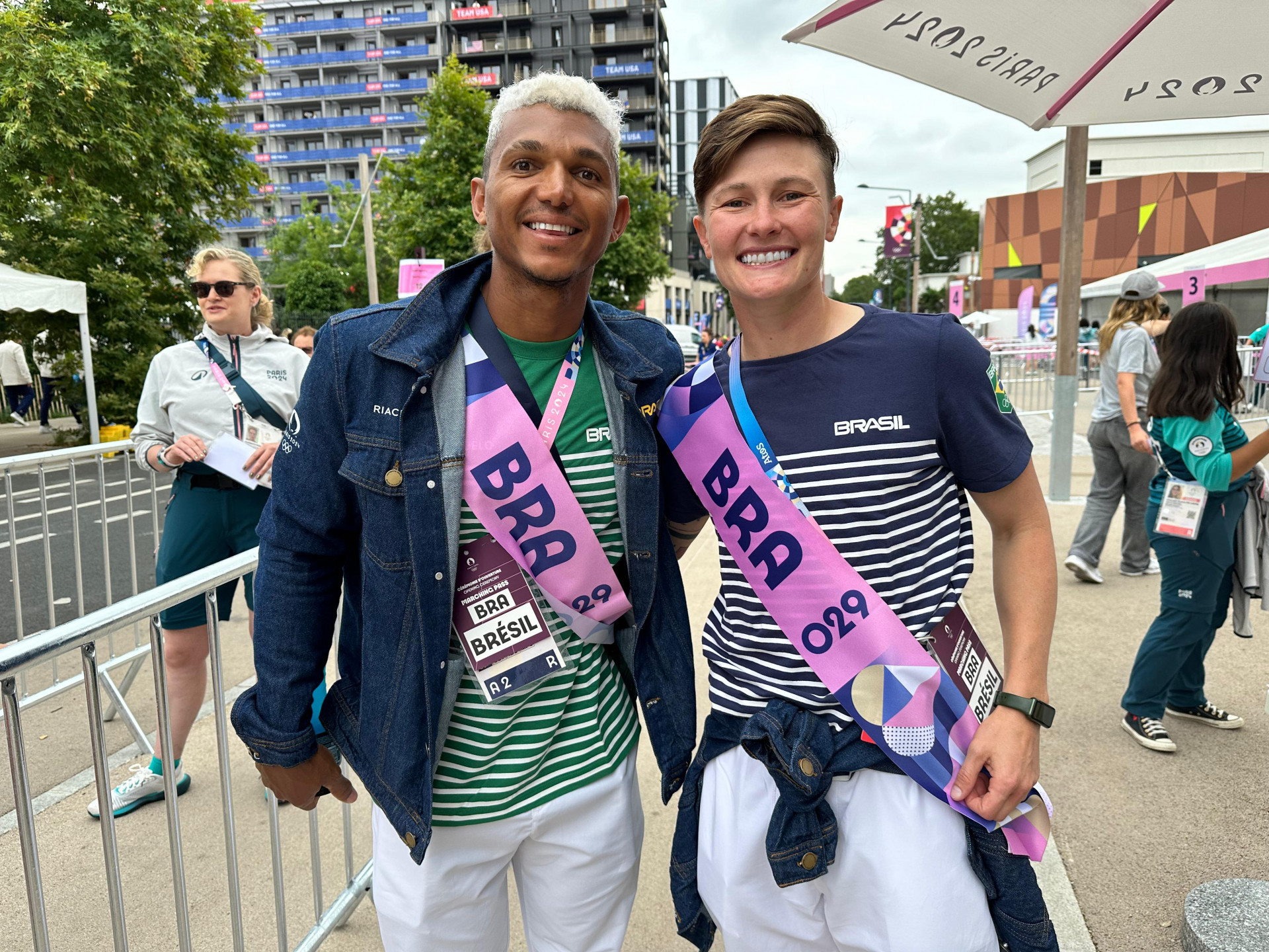 Isaquias Queiroz e Raquel Kochhann
 - Divulgação/COB