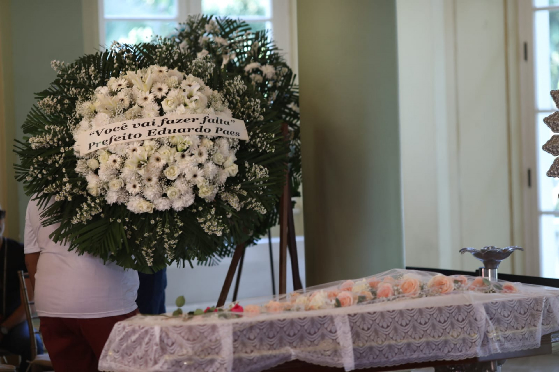 Velório de Rosa Magalhães reuniu familiares e amigos nesta sexta-feira (26) - Pedro Texeira/Agência O DIA