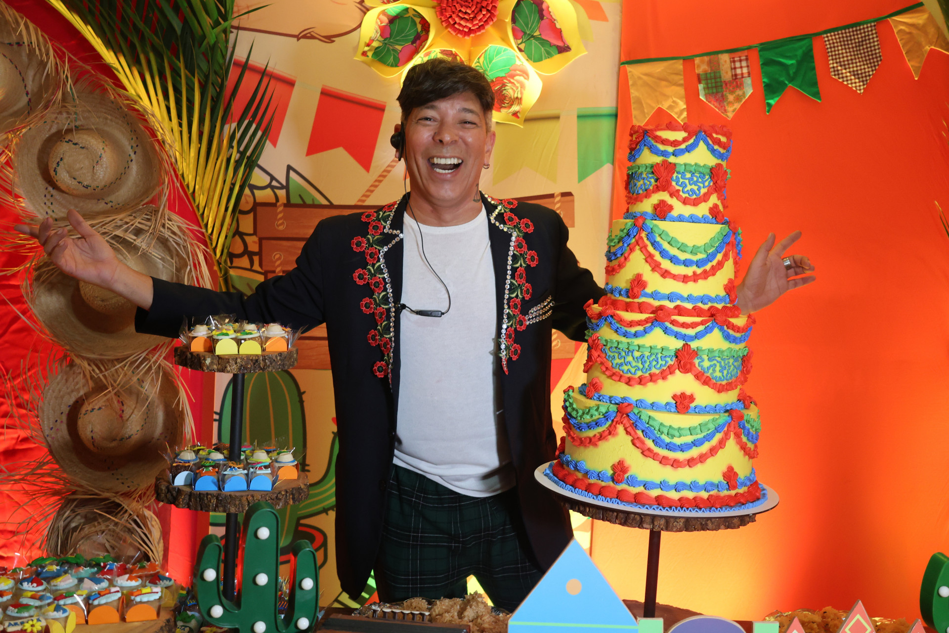 David Santiago criador do Arrai&aacute; do Ax&eacute; - Foto: Chris de Tao/ Divulga&ccedil;&atilde;o