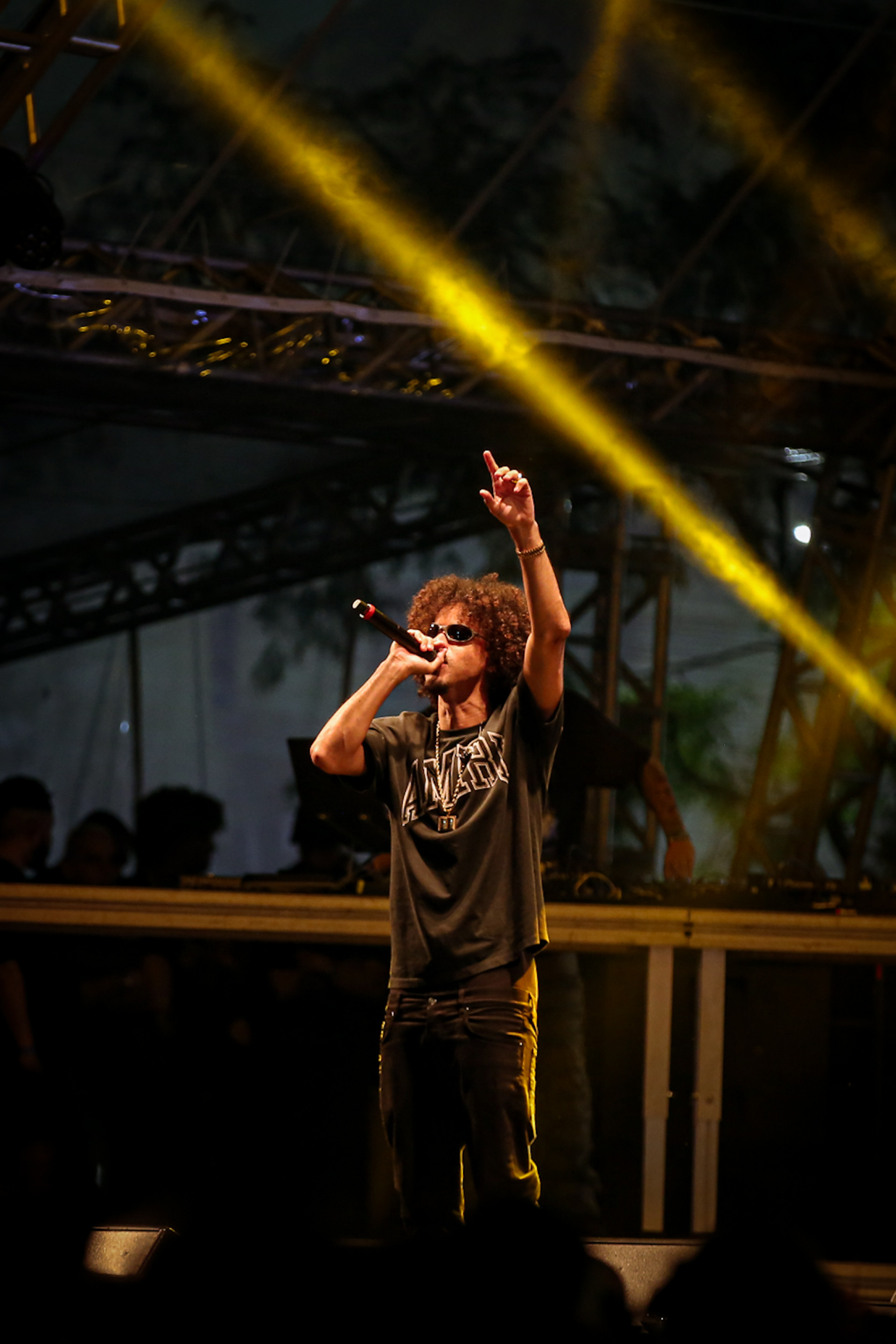 Show do L7nnon na Lagoa, Zona Sul do Rio - Victor Chapetta/ Agnews