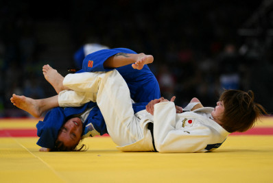 Natasha Ferreira não resiste à japonesa favorita e é eliminada na estreia no judô