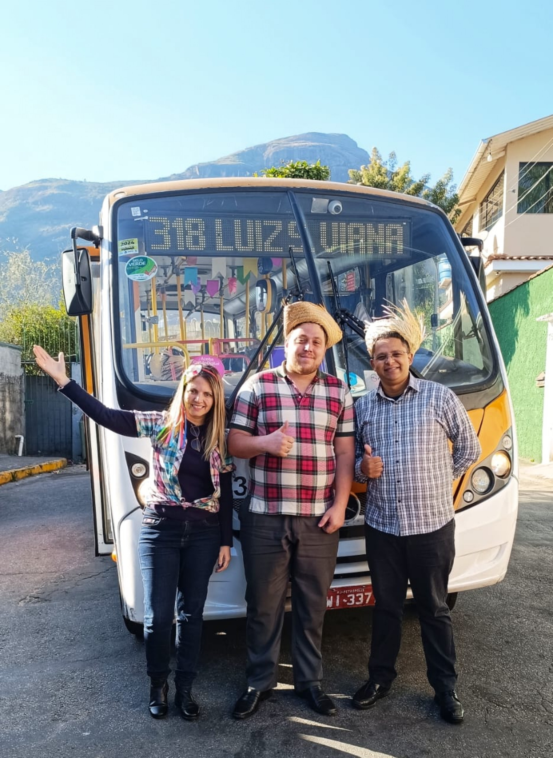 Ônibus da Cidade das Hortênsias