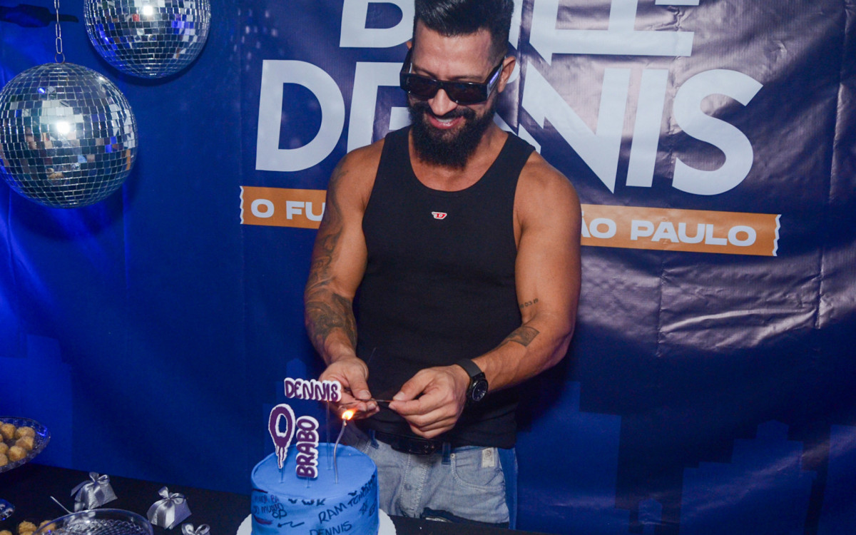 Dennis DJ antecipa comemoração do aniversário de 44 anos antes de show em SP