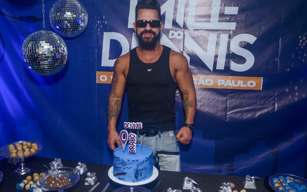Dennis DJ antecipa comemoração do aniversário de 44 anos antes de show em SP