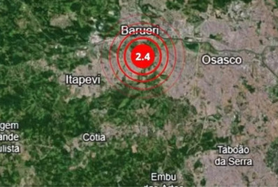 Grande São Paulo: Barueri registra tremor de terra de baixa magnitude