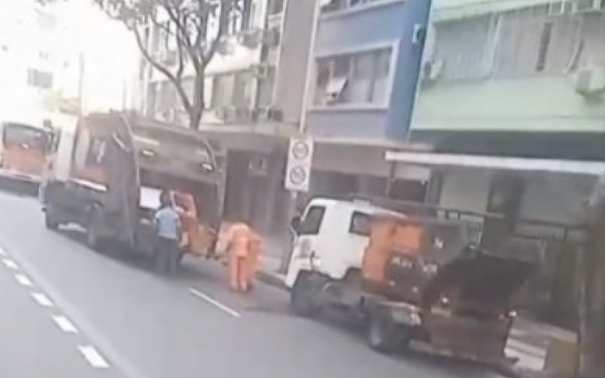 Rogério Rocha, de 43 anos, morreu no sábado (27) após ser atropelado por caminhão da Comlurb