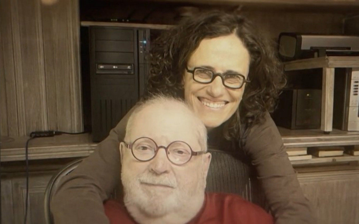 Zélia Duncan e Jô Soares - Reprodução/Globoplay