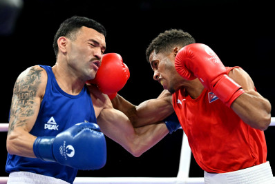 Michael Trindade perde para cubano e é eliminado no boxe olímpico