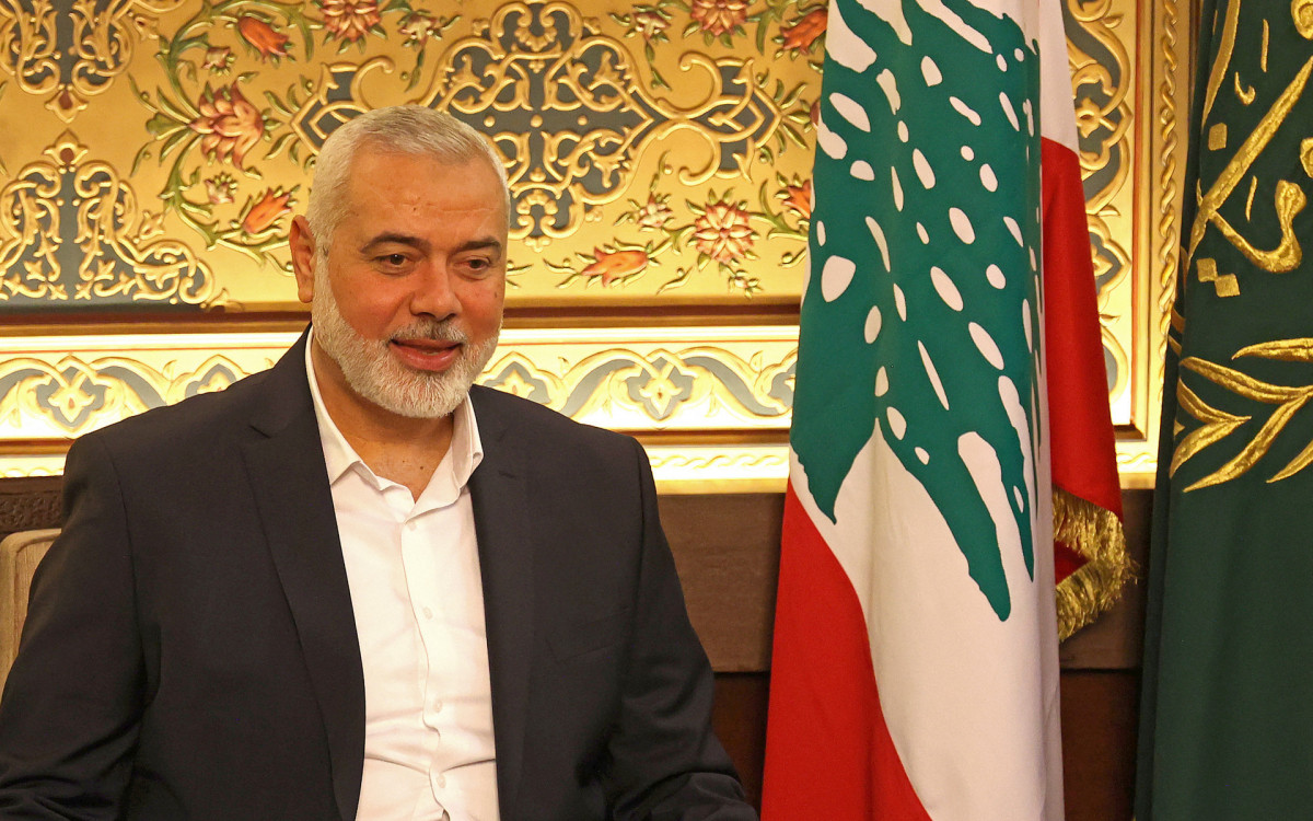 Líder do Hamas, Ismail Haniyeh - AFP