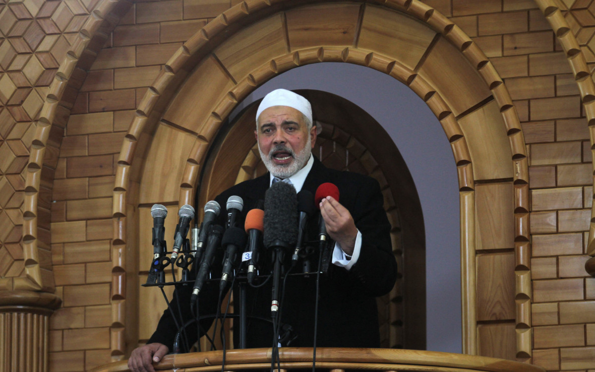 Líder do Hamas, Ismail Haniyeh - AFP