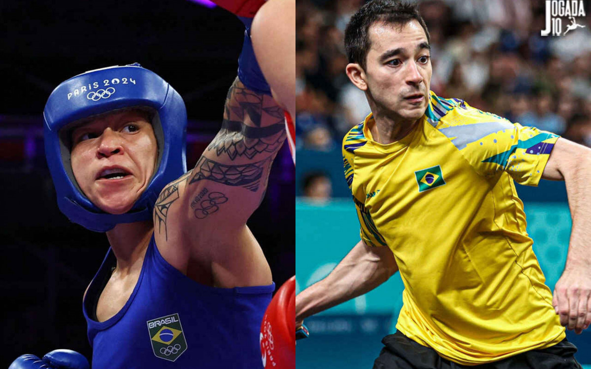 Jogos Olímpicos: Bia Ferreira garante medalha no boxe; Calderano avança no tênis de mesa