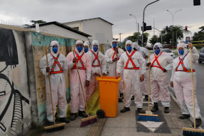 Niterói realiza limpeza no Túnel Charitas-Cafubá com equipamentos de alta proteção