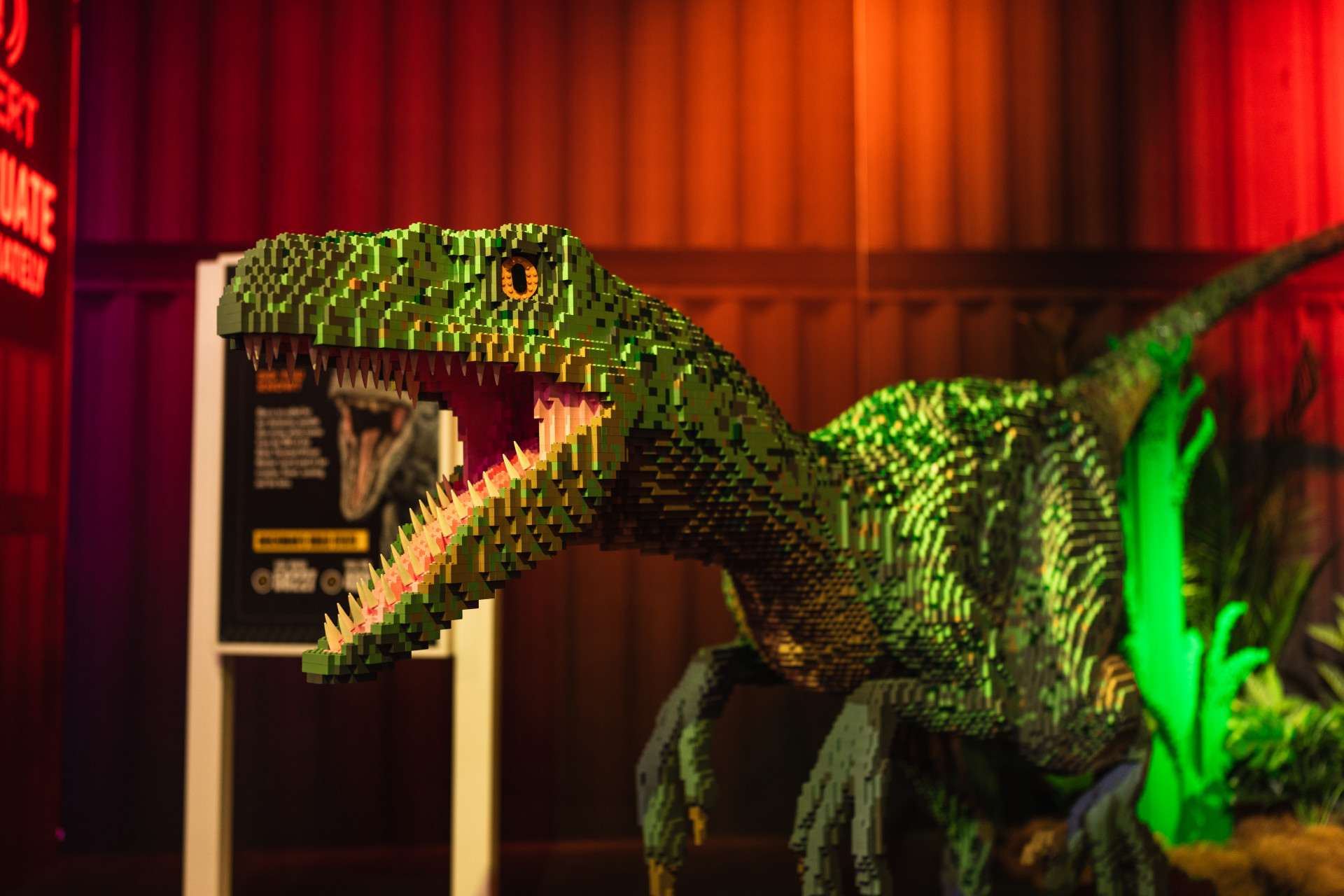 Exposição 'Jurassic World By Brickman' chega ao AquaRio - Divulgação