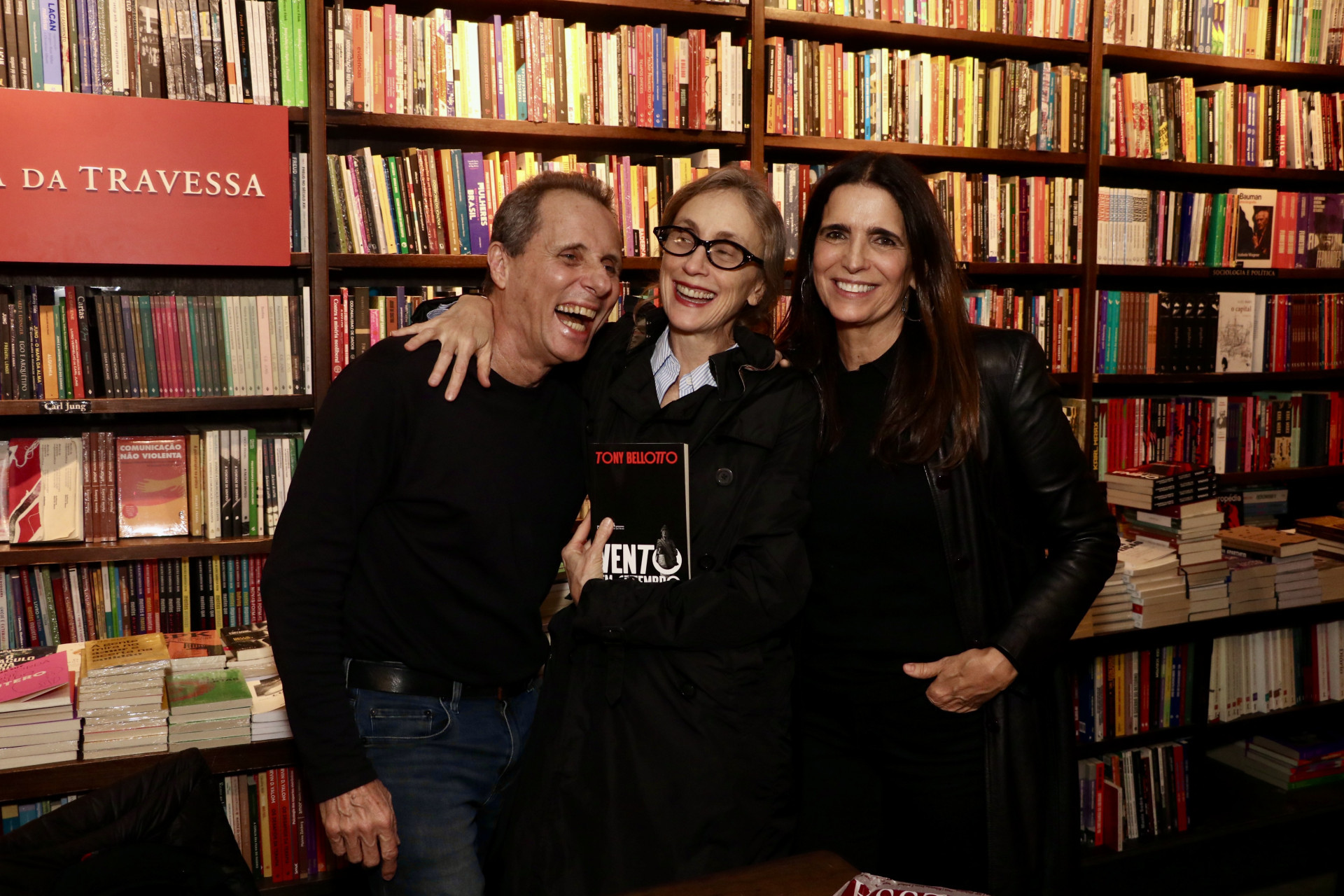 Tony Bellotto, Betty Gofman e Malu Mader - Rogério Fidalgo / Agnews