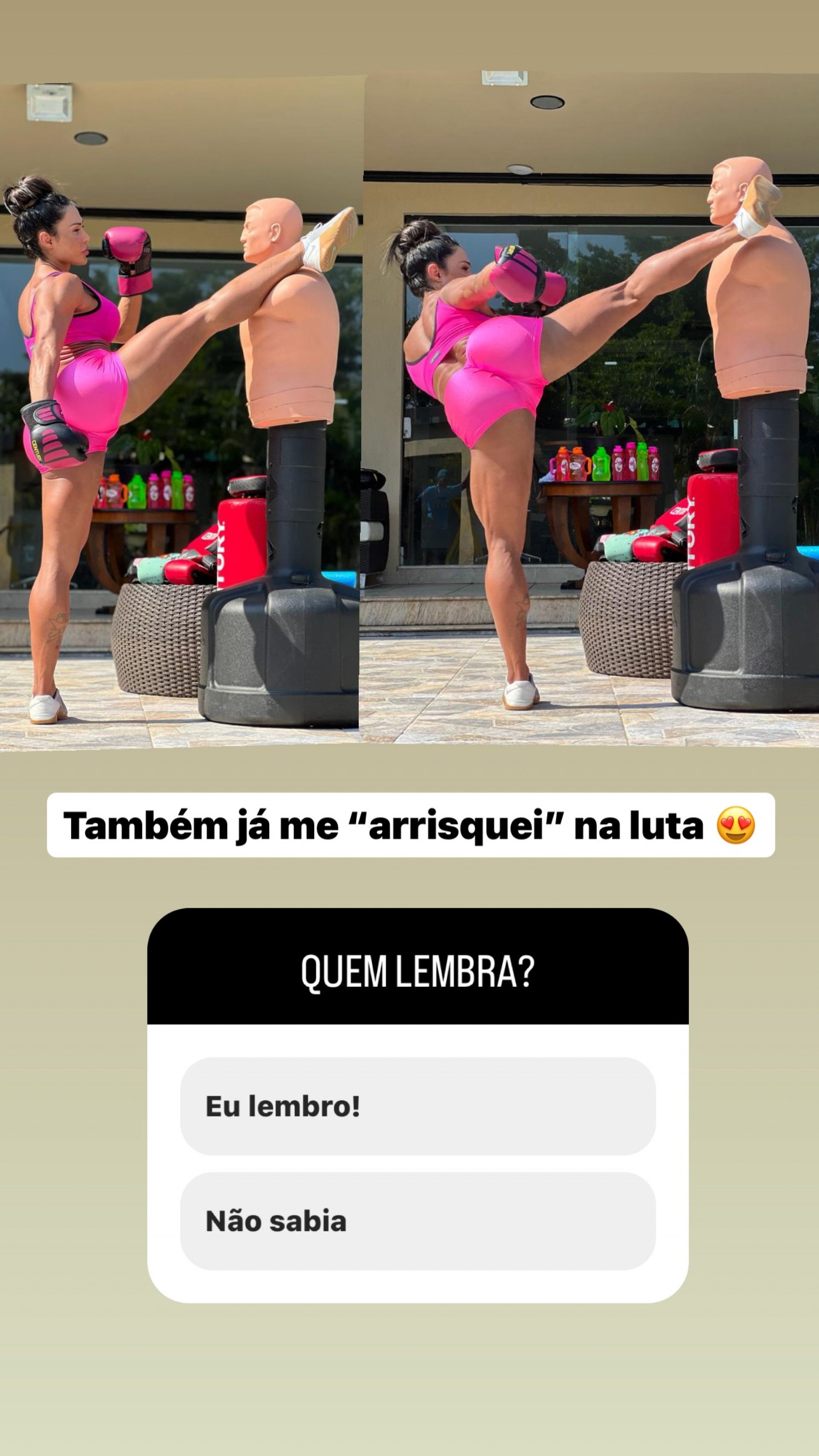 Gracyanne Barbosa entra em clima olímpico e relembra esportes que já praticou - Reprodução / Instagram