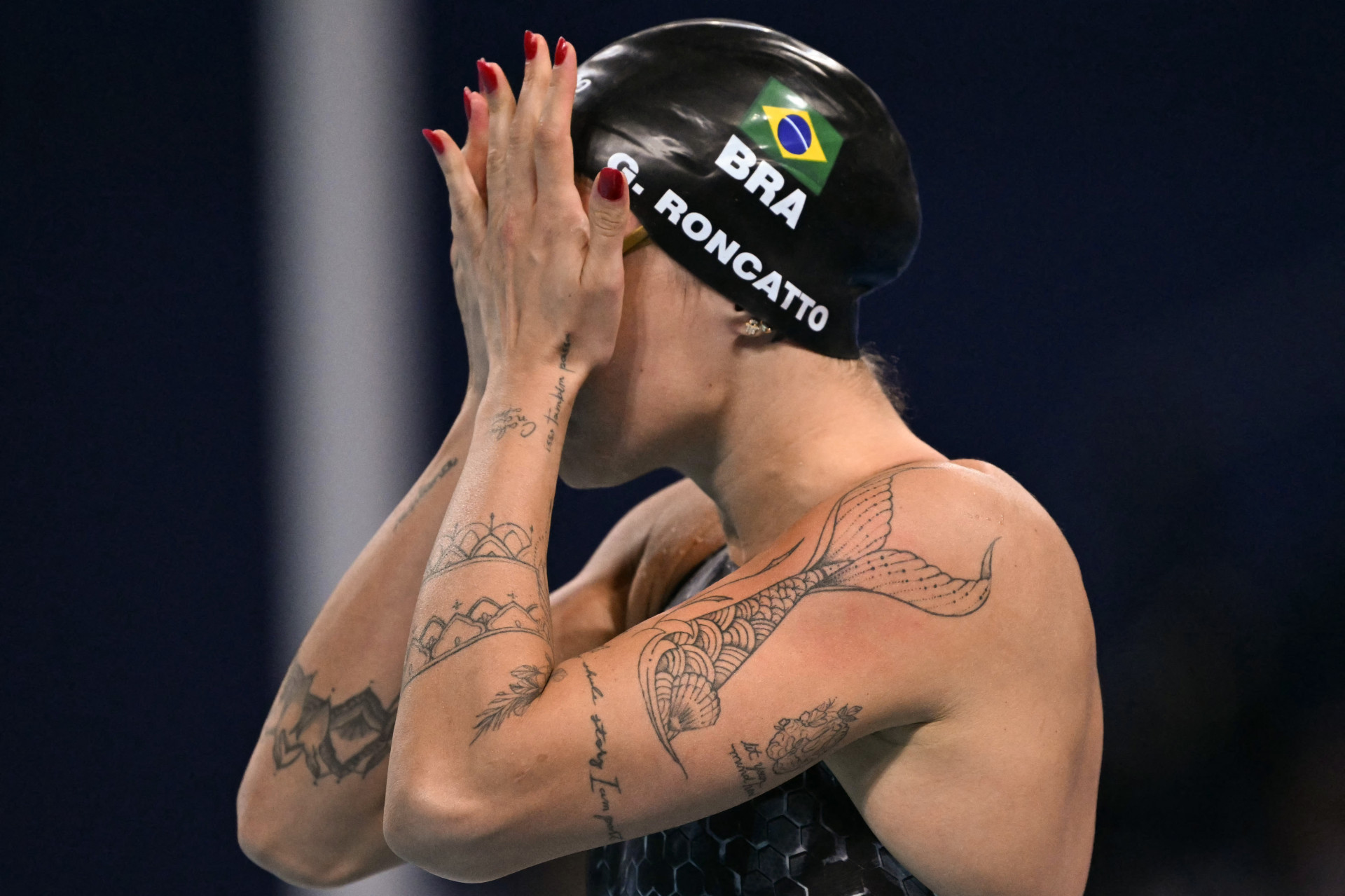 Brasil n&atilde;o avan&ccedil;ou &agrave; final dos 4x100m medley misto na nata&ccedil;&atilde;o - AFP