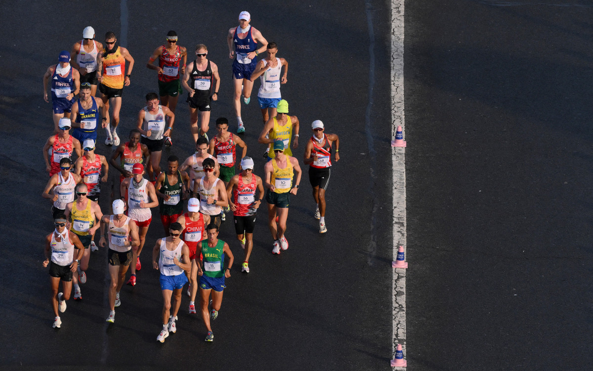 Caio Bonfim conquistou a primeira medalha da hist&oacute;ria do Brasil na marcha atl&eacute;tica de 20km 