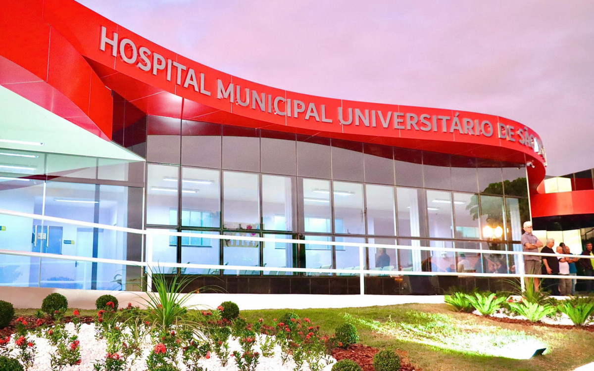Inauguração Hospital Municipal Universitário de São Vicente