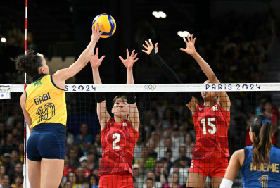 Gabi elogia postura do Brasil em vitória sobre o Japão no vôlei feminino