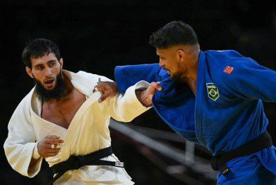Leonardo Gonçalves perde na estreia e é eliminado no judô até 100kg