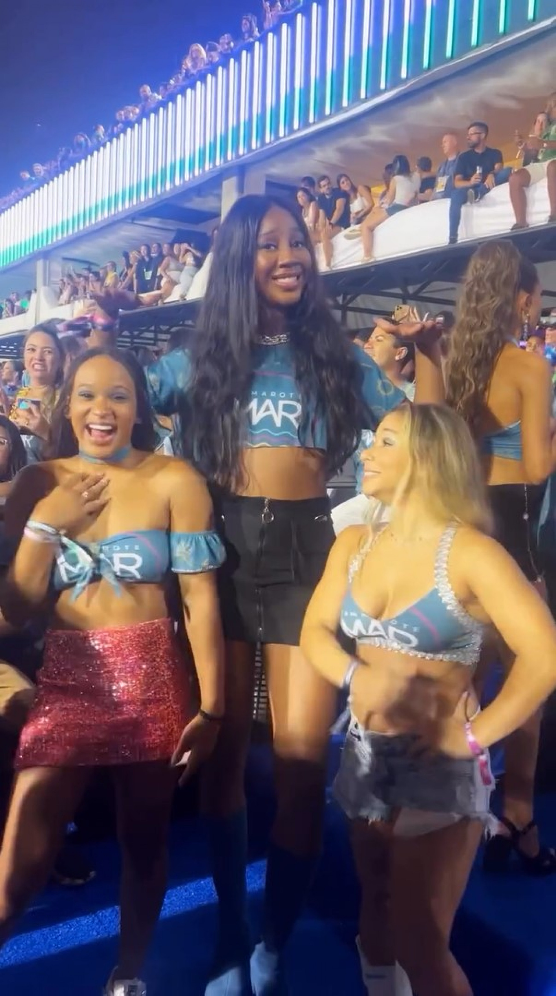 Camilla de Lucas brinca com altura de Rebeca Andrade e Flavia Saraiva - Reprodução / Instagram