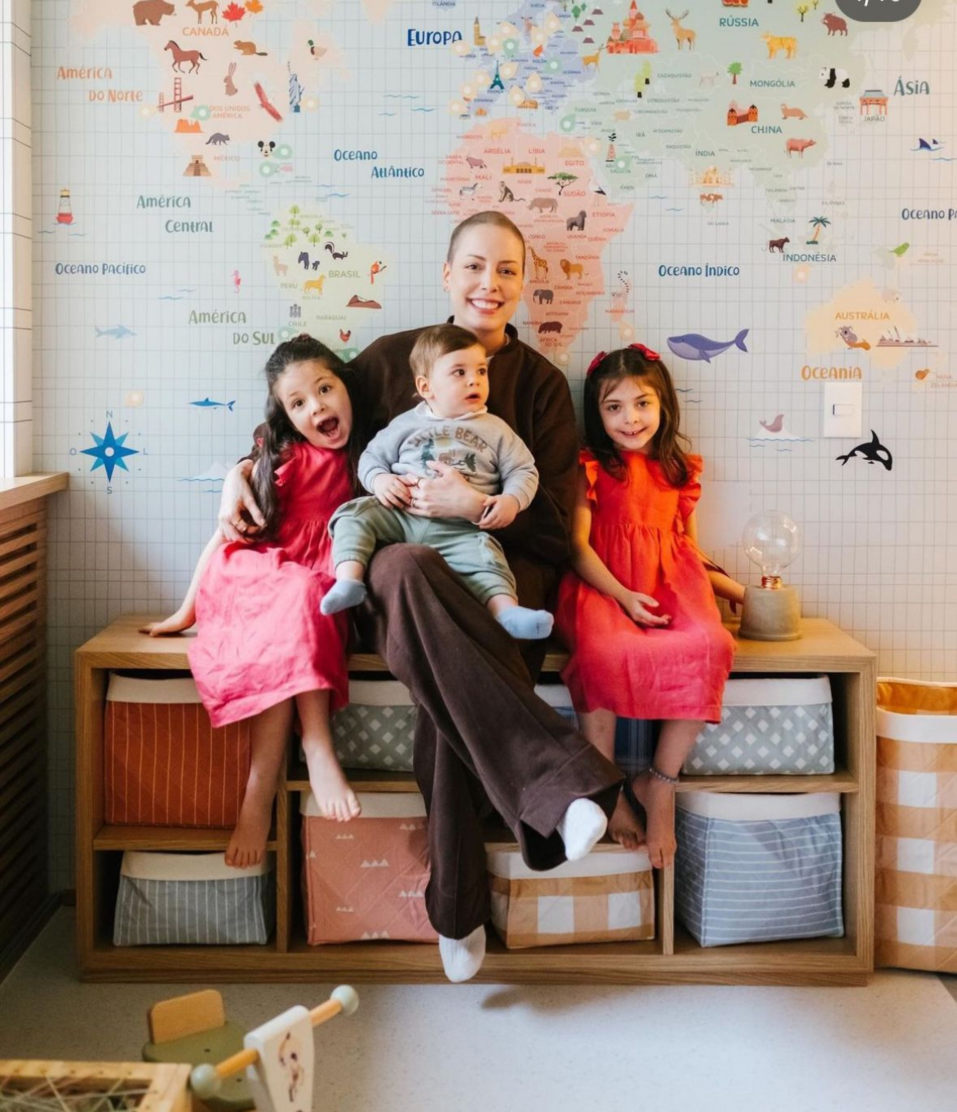 Fabiana Justus impressiona ao mostrar novo cômodo de seu apartamento - Reprodução / Instagram