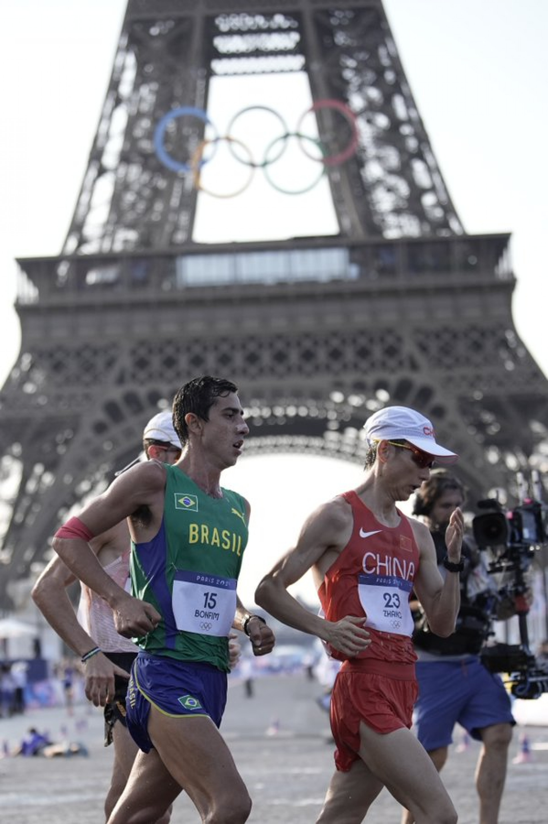 Caio Bonfim conquistou a primeira medalha do Brasil na hist&oacute;ria da marcha atl&eacute;tica