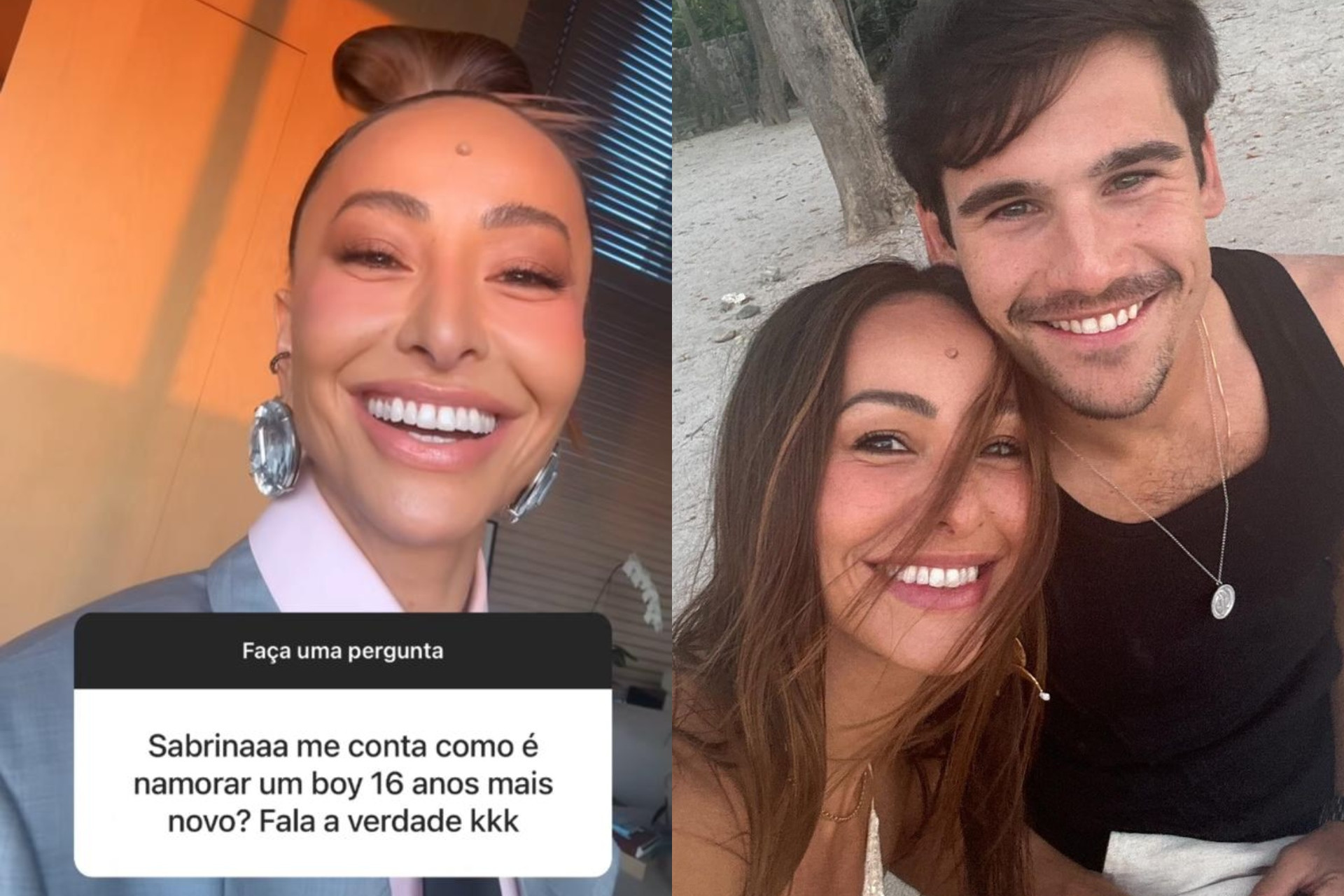 Sabrina Sato fala sobre diferença de idade com Nicolas Prattes - Reprodução / Instagram