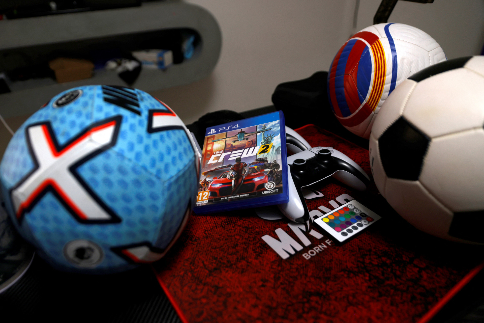 Guevara Ibrahim era uma criança apaixonada por futebol - Jalaa Marey/AFP