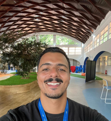 Diogo Dippolito, coordenador do Curso pH  - Divulga&ccedil;&atilde;o