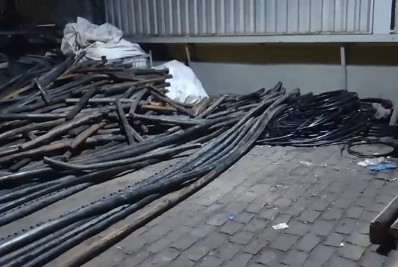 Operação mira empresa responsável por furto de cinco toneladas de cabos em Belford Roxo
