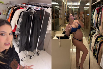Virginia Fonseca planeja reformar closet após mudança: 'Não coube tudo'