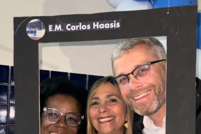 Drable entrega reforma da Escola Municipal Carlos Augusto Haasis,em Barra Mansa