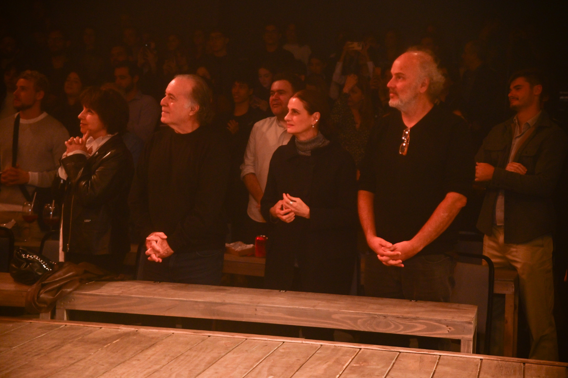 Luiz Villaça, Denise Fraga, Tony Ramos e Lidiane  - Leo Franco/ Agnews