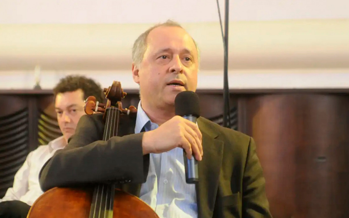 Violoncelista brasileiro Antonio Meneses - Reprodução