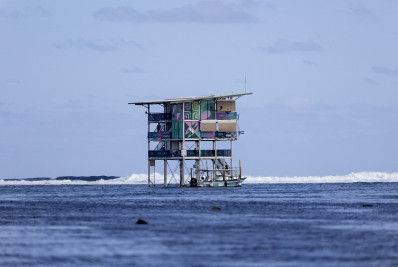 Semifinais do surfe nos Jogos Olímpicos são adiadas para segunda-feira