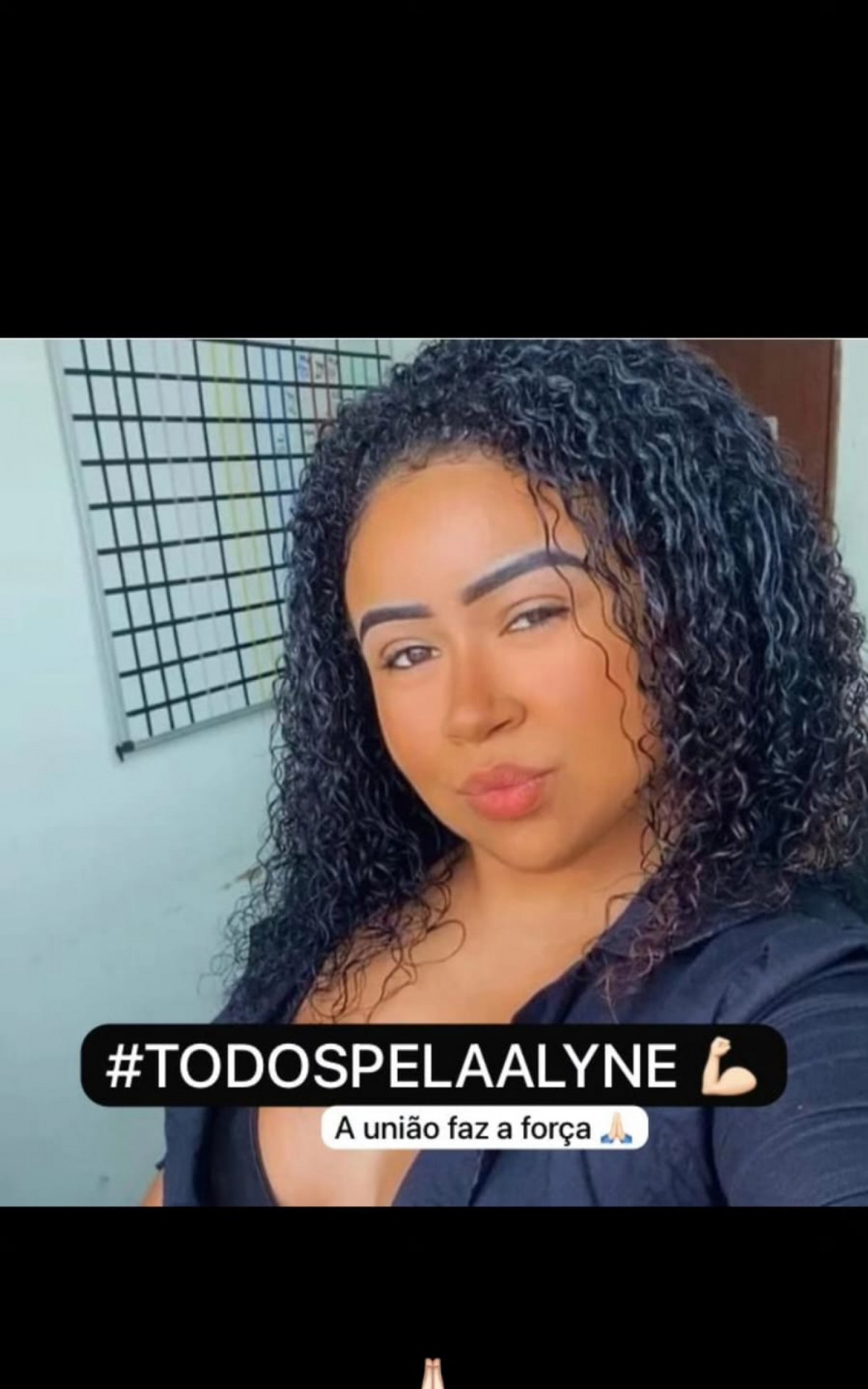 Alyne Moura dos Reis Dias, uma das funcionárias presas no último dia 26 - Arquivo Pessoal