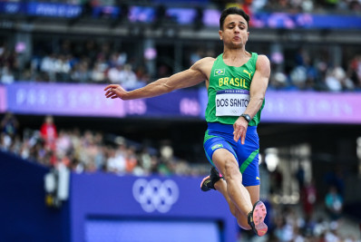 Lucas Marcelino queima três tentativas e é eliminado do salto em distância