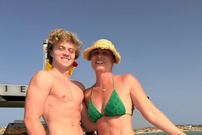 Angélica posta fotos de viagem em família e filho chama atenção dos internautas: 'Enorme'