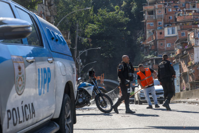 Chefe do tráfico é preso durante operação no Morro dos Macacos