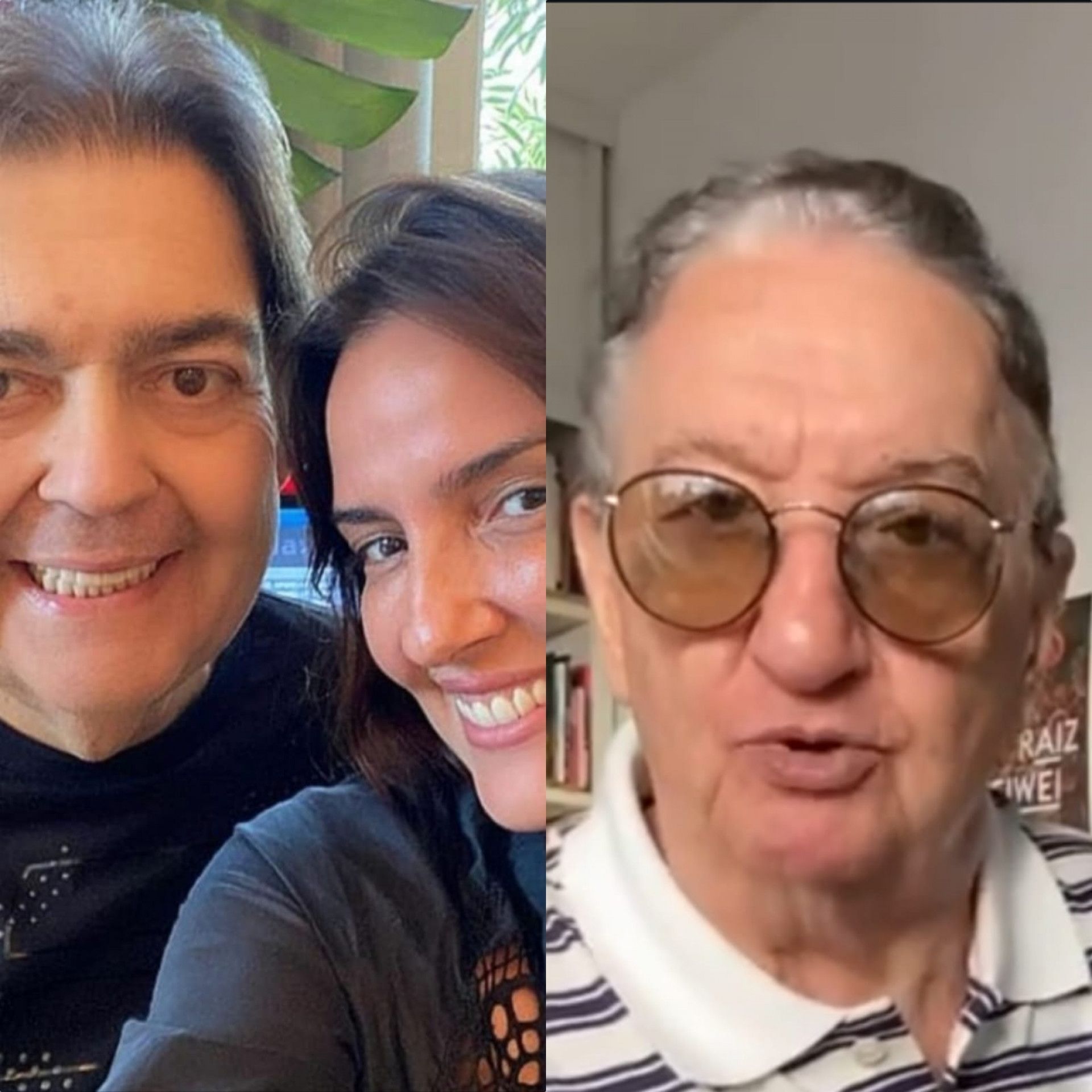 Mulher de Faustão, Luciana Cardoso lamenta a morte de Caçulinha: 'Vai em paz, querido' - Reprodução / Instagram