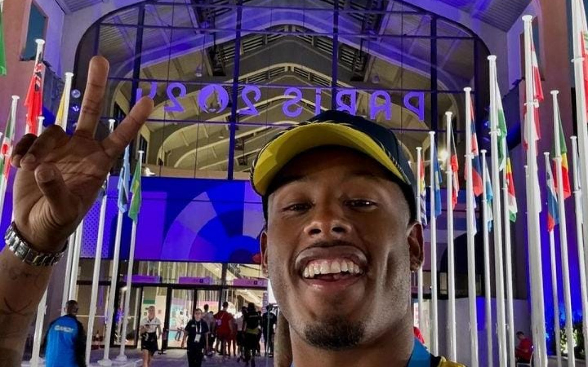 Paulo André na Village olympique de Saint-Denis - Instagram