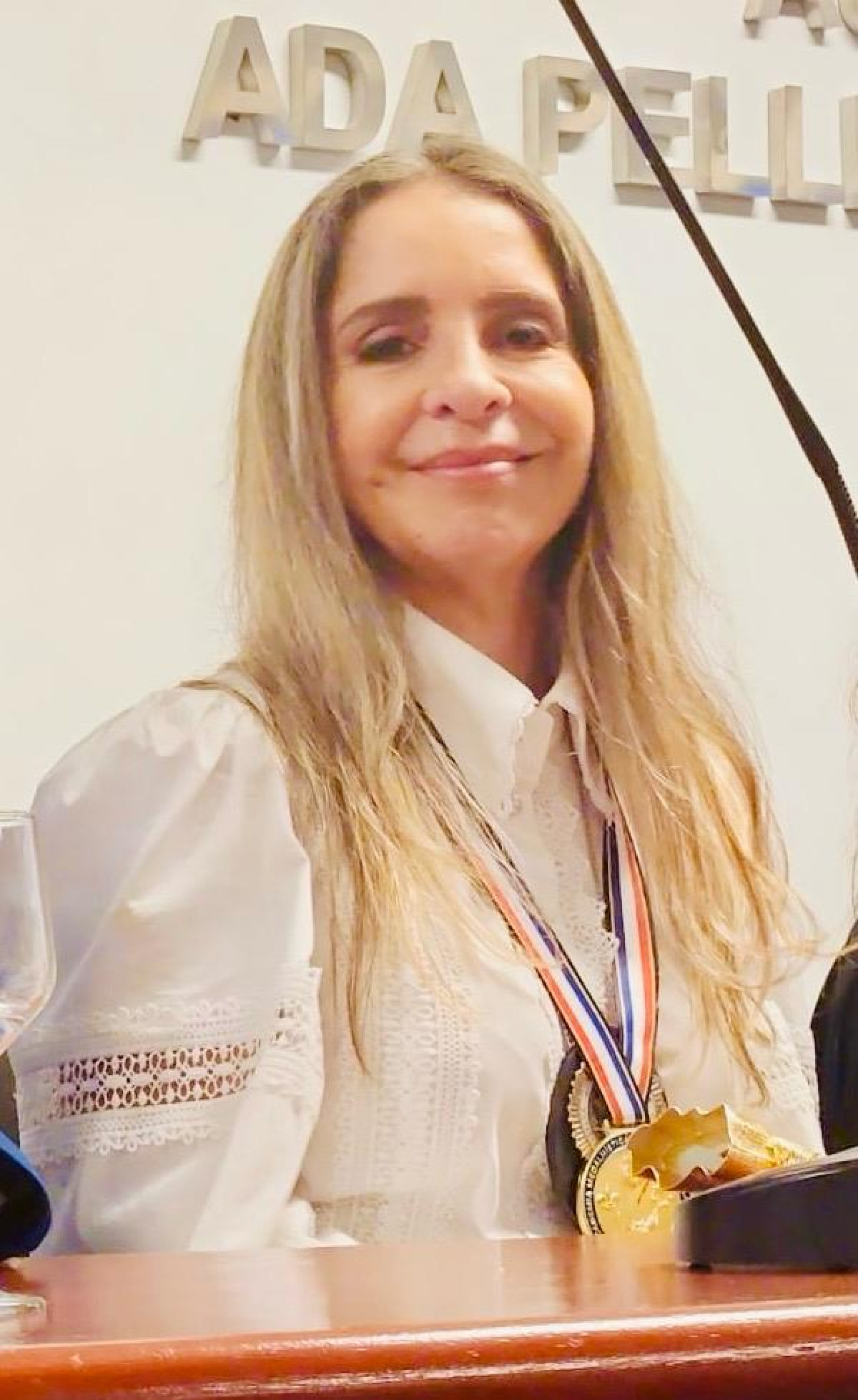 A delegada Mônica Areal fala da importância da Lei Maria da Penha - Arquivo pessoal