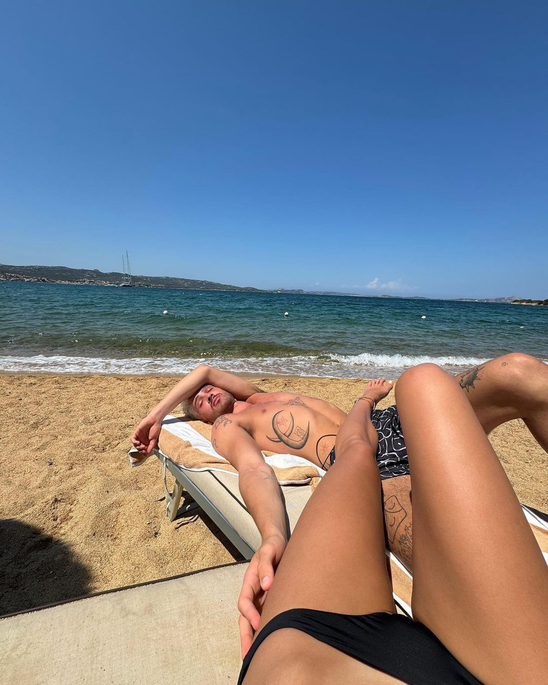 João Guilherme e Bruna Marquezine curtem verão italiano juntos - Reprodução / Instagram