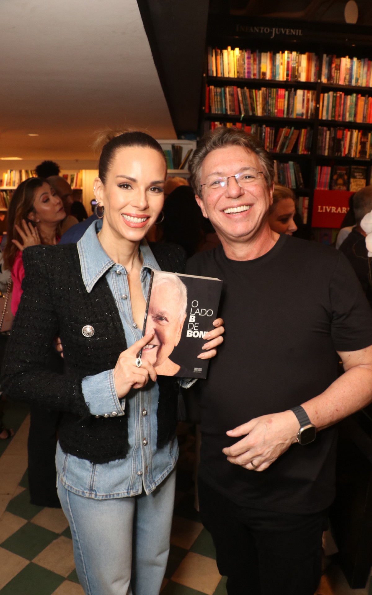 Ana Furtado e Boninho